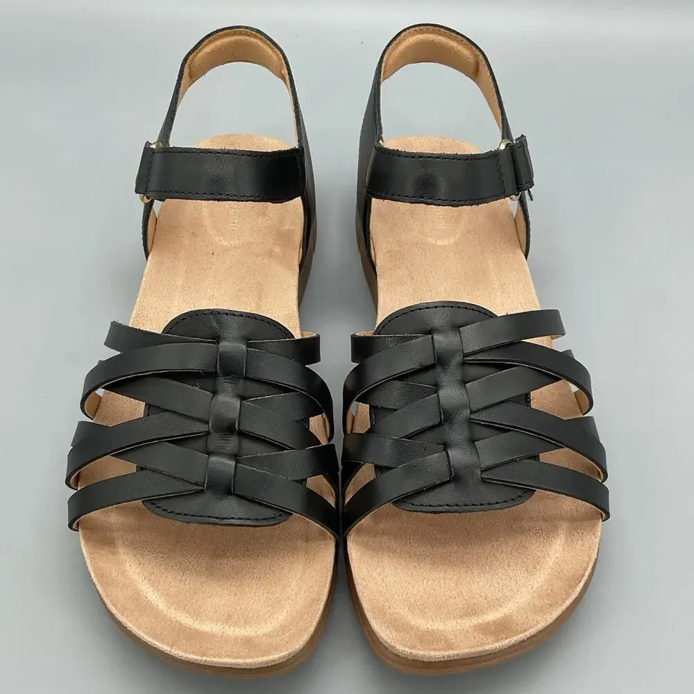 NEW Easy Spirit Women’s Marlene Slingback Sandals Black Size 10M